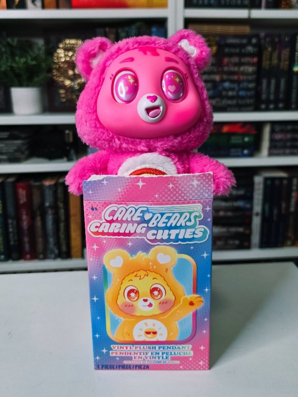 Care Bears Caring Cuties 6" Plush Pendant - Cheer Bear